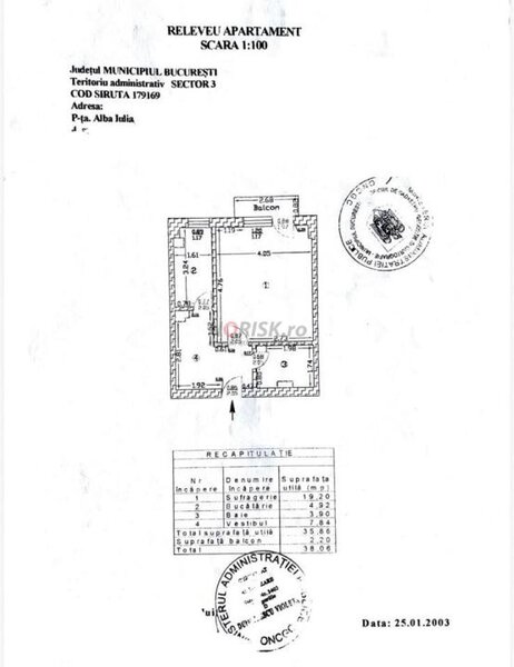 Piata Alba Iulia, garsoniera, 38 mp, bl. 1989, renovata, panoramica.